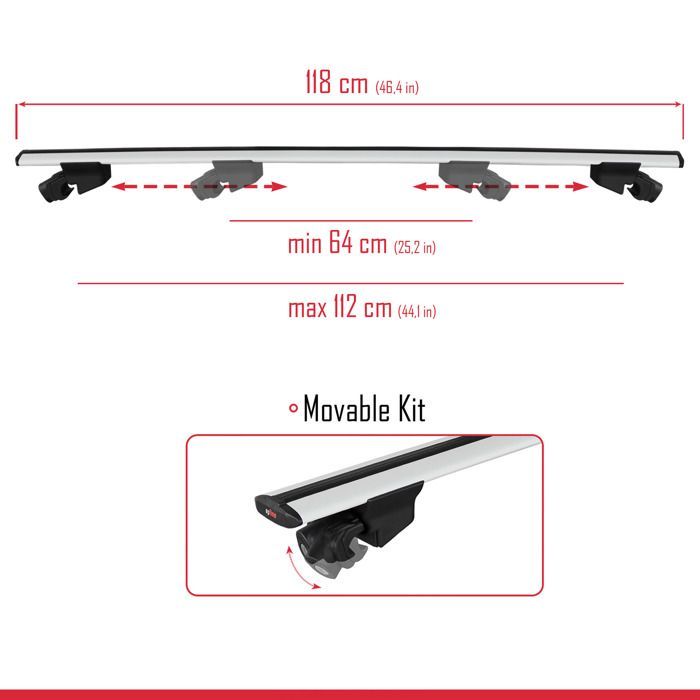 Συμβατό με Mercedes E Class (W211) SW 2002-2009 Μπάρες Οροφής με Γάντζο, Κάγκελα, Σχάρα Αποσκευών, Γκρι