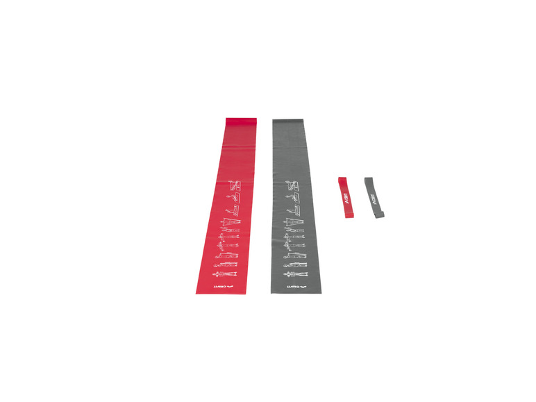 CRIVIT Fitnessbandenset, 4-delig