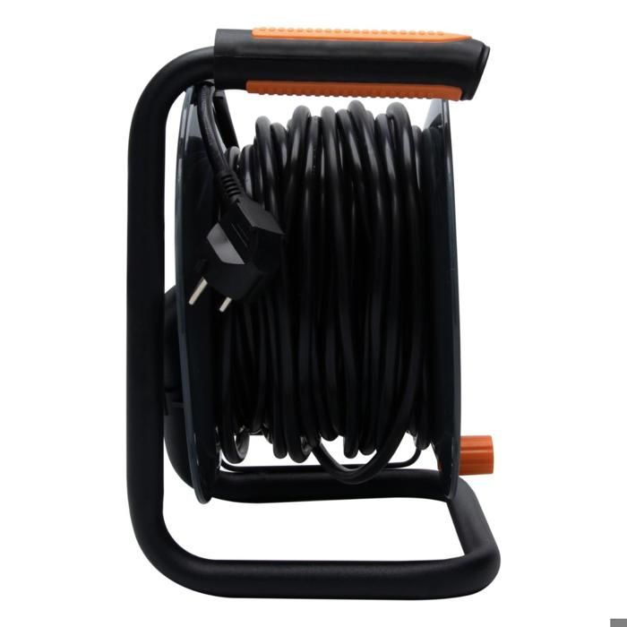 Carrete alargador de 4 tomas, 2P+E, 16A, 25m - Zenitech