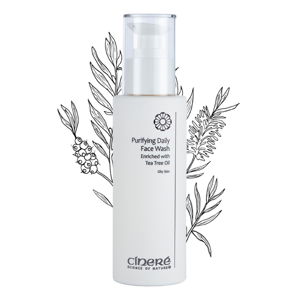 Limpiador facial diario purificante CINERE (piel grasa) 150 ml
