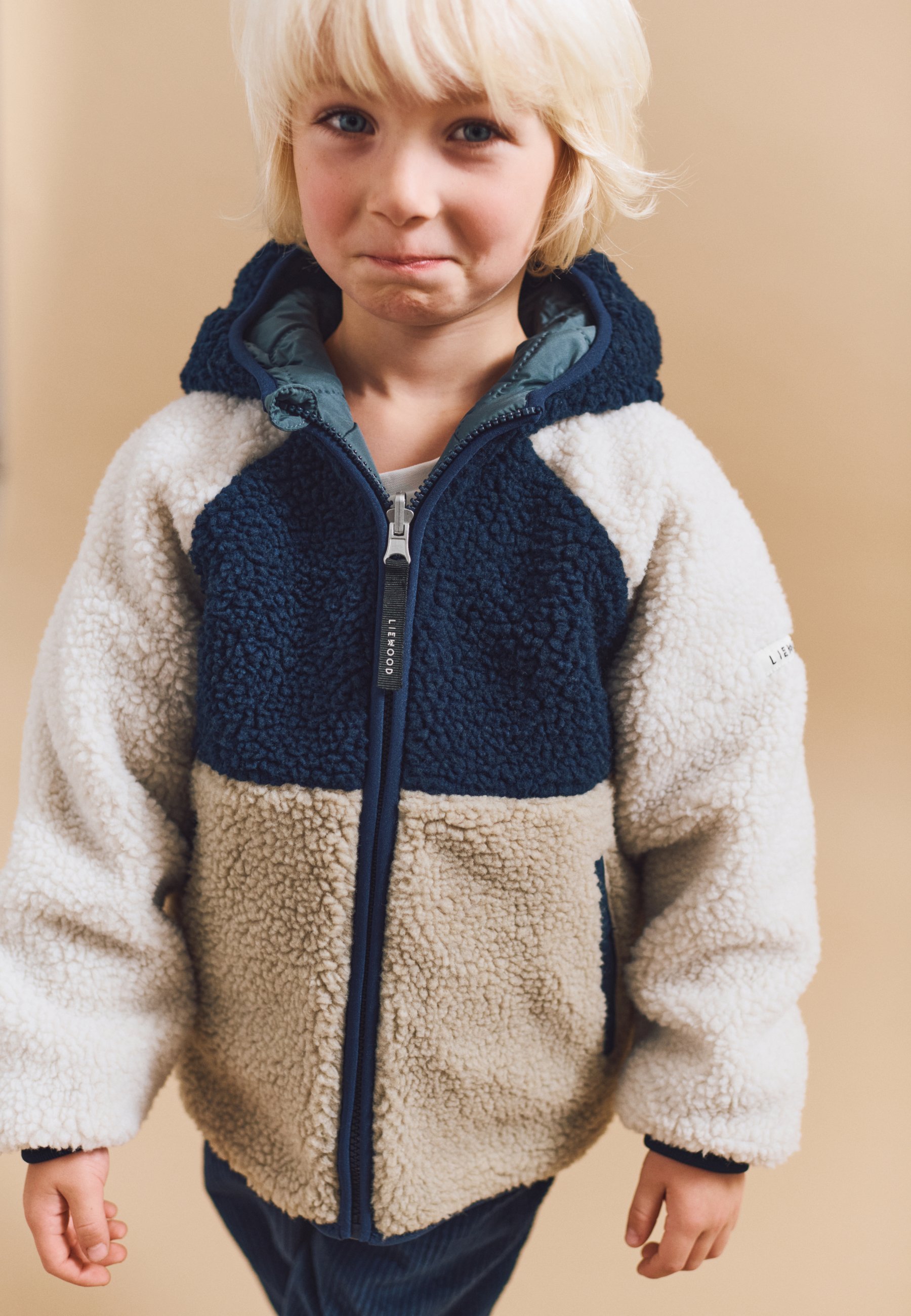 Liewood JACKSON OMKEERBARE JAS UNISEX - Winterjas - walvisblauw multimix
