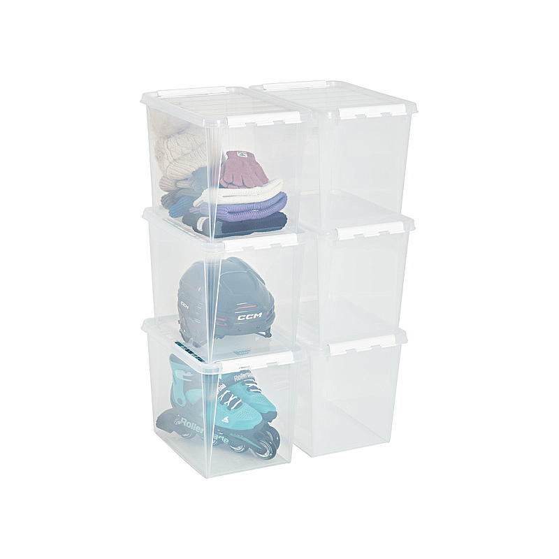 Boîte de rangement SmartStore™ avec couvercle 25 litres Home L40 x l30 x H32 cm