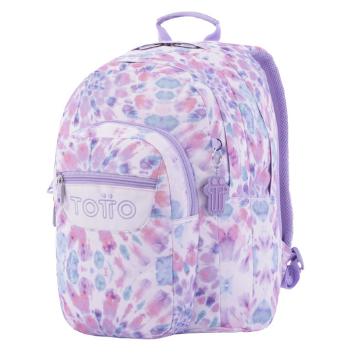  Mochila Escolar Totto Tye Dye Lápiz