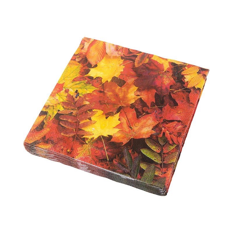 Vie Eco -lautasliinat 20 kpl 33x33 cm, Syksy
