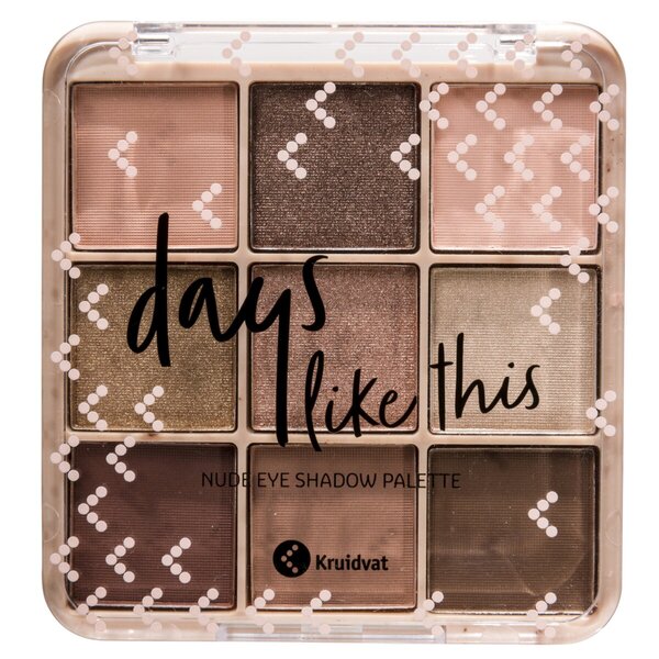 Kruidvat Days Like This Nude Eye Shadow Palette<br>10.8g