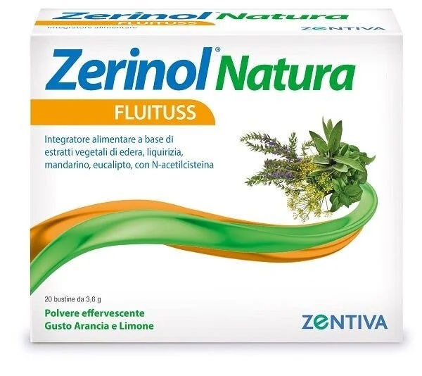 ZERINOL Zerinol Natura Fluituss 20 sachets Fonction respiratoire