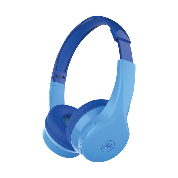 Moto JR300 children's headphones, blue