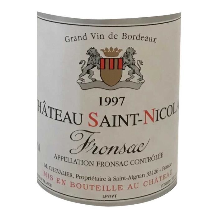 Château Saint-Nicolas 1997 Fronsac - Vino Tinto Burdeos