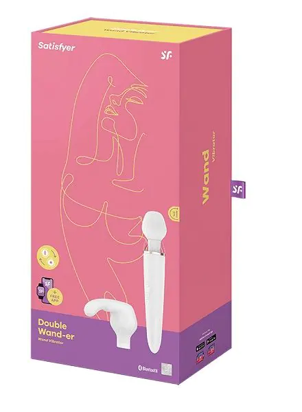 Satisfyer Double Wand-er White Masażer intymny