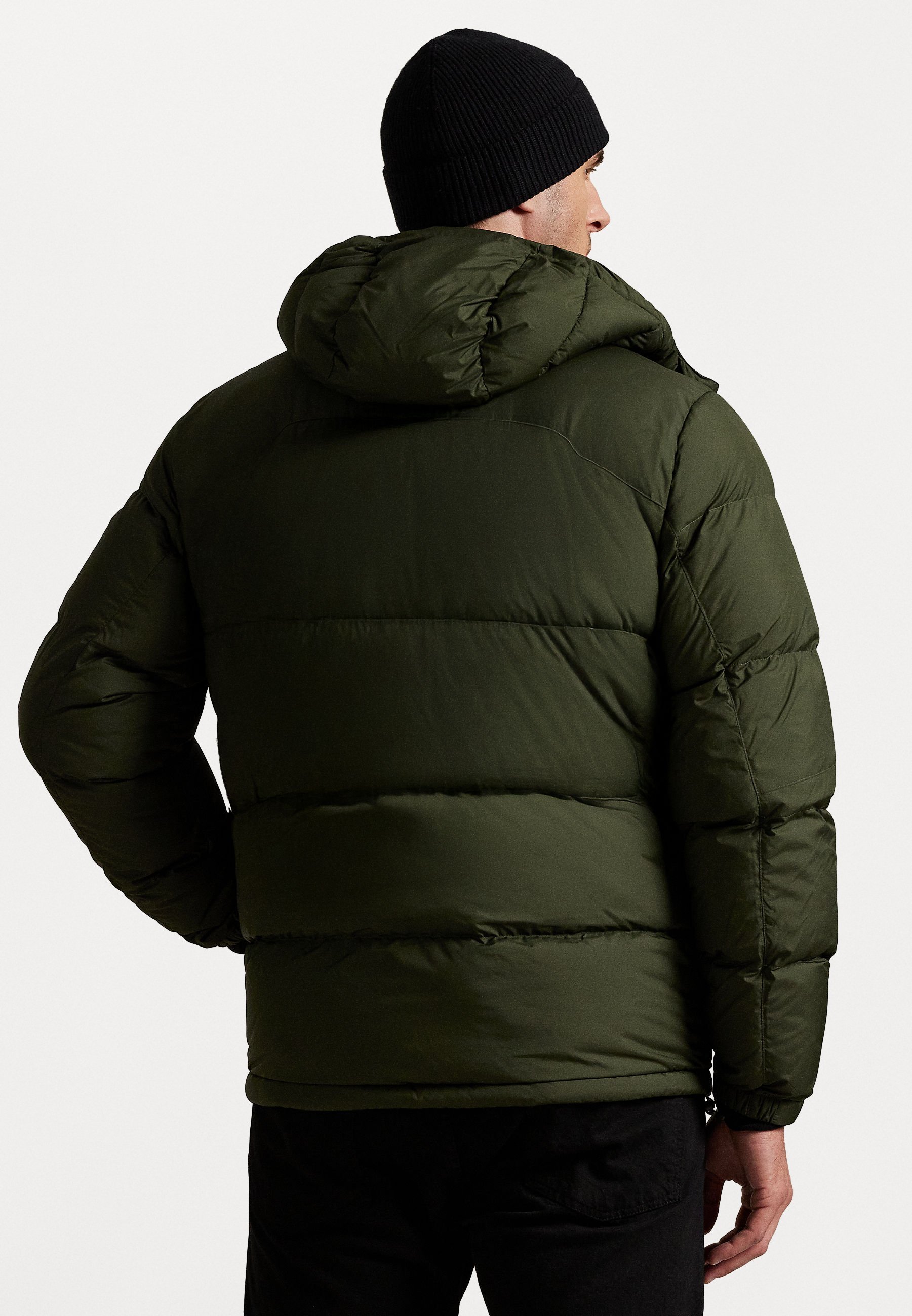 POLO RALPH LAUREN BIG & THE GORHAM DOWN JACKET - Péřová bunda - black