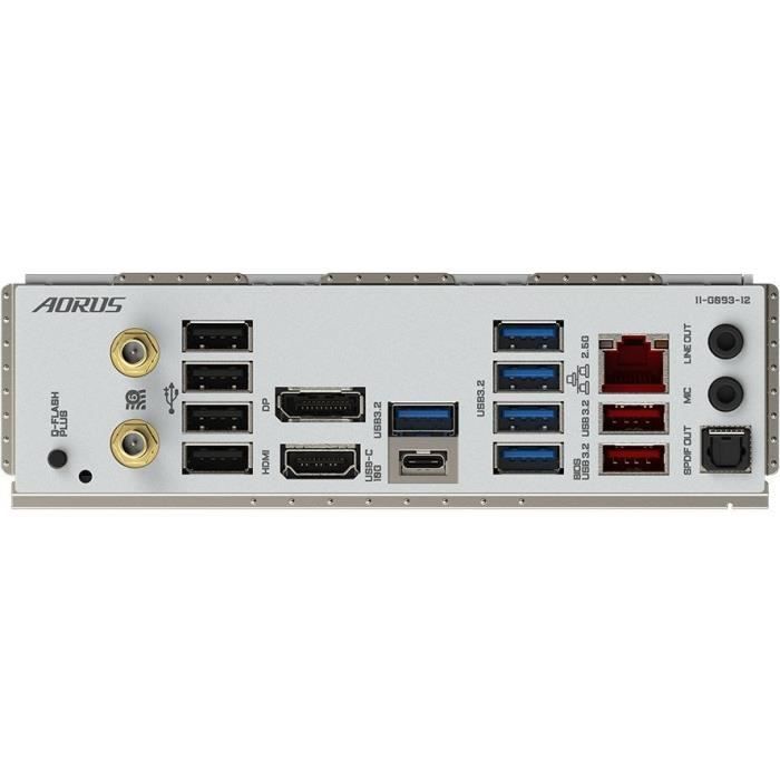 Motherboard - GIGABYTE - B650M AORUS ELITE AX ICE - Micro ATX - Wi-Fi 6E - DDR5 up to 8000 MHz