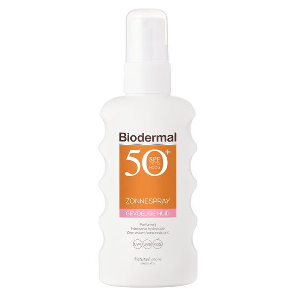 Biodermal sprej za sunčanje za osjetljivu kožu SPF50+ 175 ml