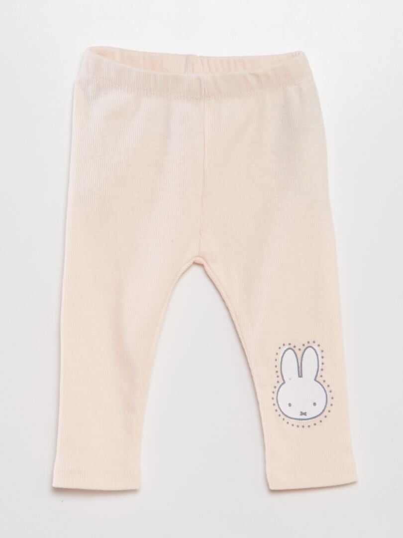 2-delige set: Konijnen sweatshirt + Leggings - ROZE