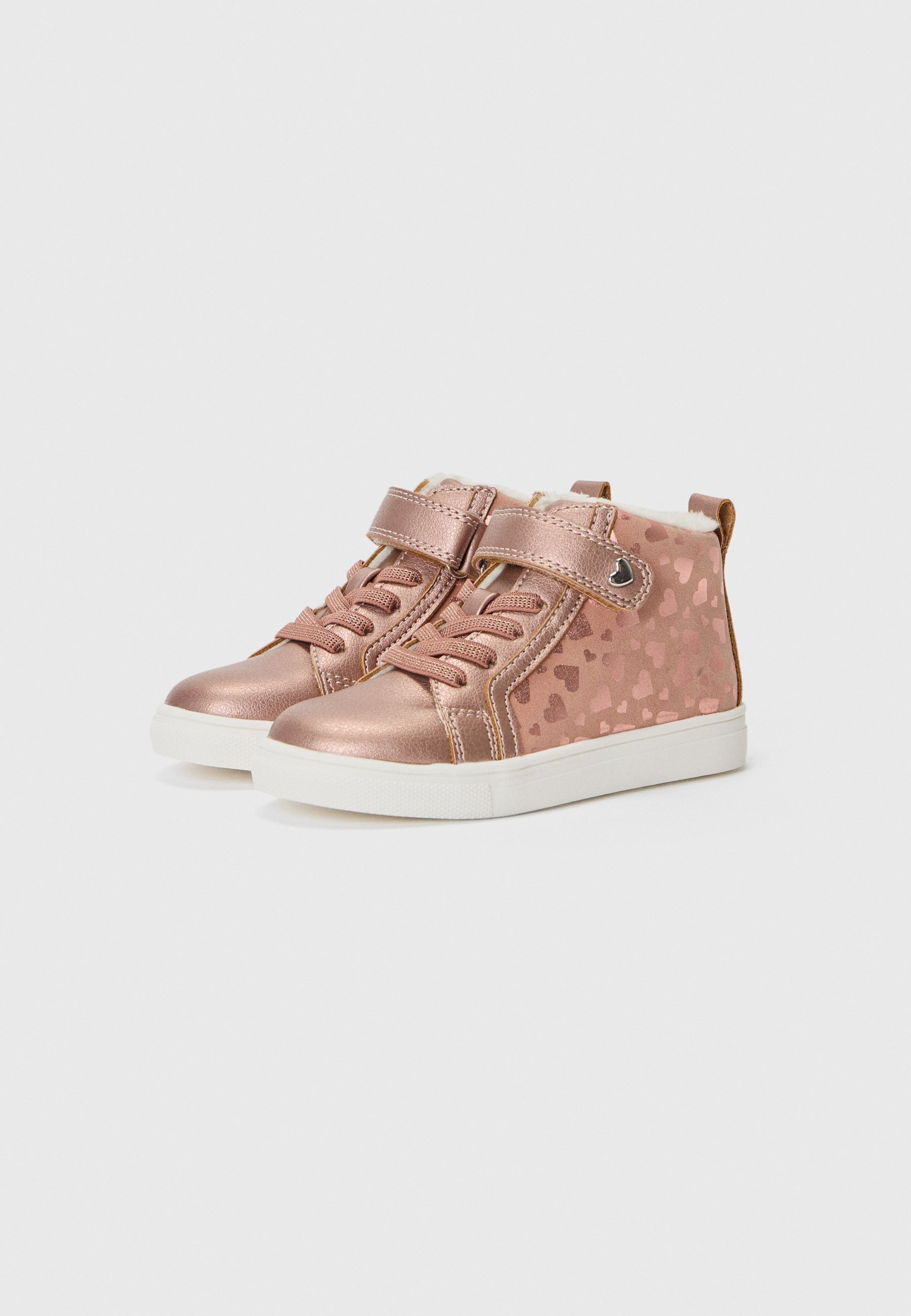 Scarpe da ginnastica alte Friboo - color oro rosa