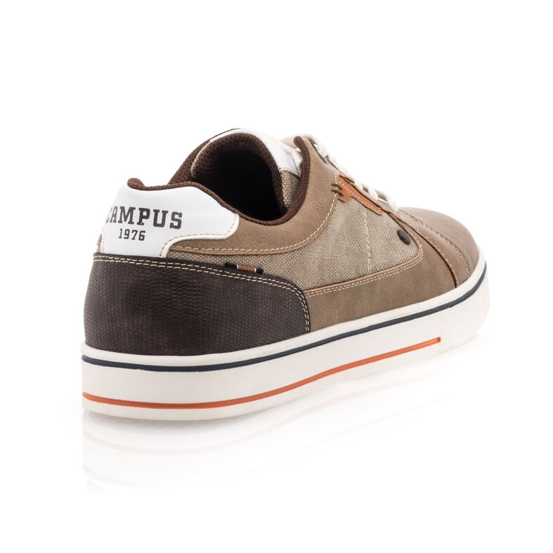 Zapatillas deportivas para hombre color marrón