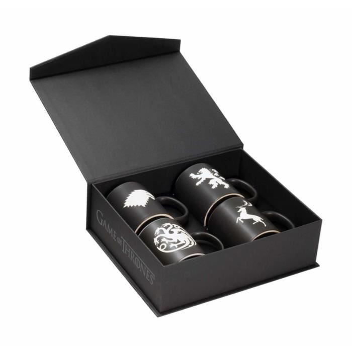 Set de 4 mugs - Game Of Thrones - Collector's Edition