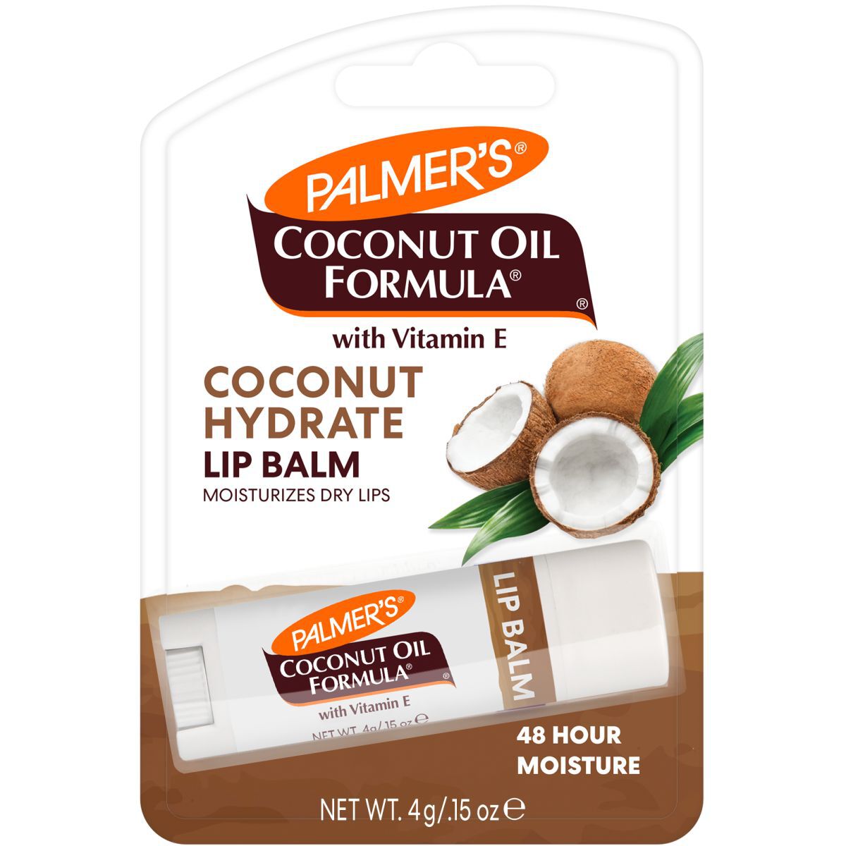 Palmer's lūpų balzamas 4 g kokosų aliejaus formulė