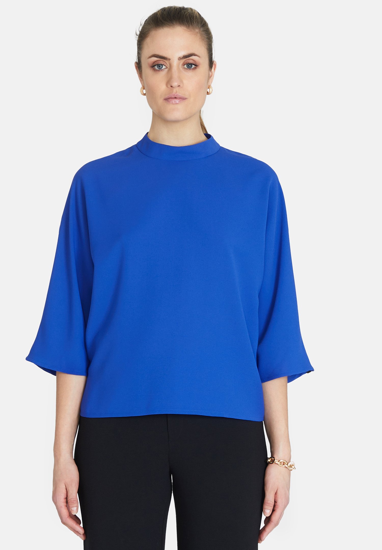 Jascha Stockholm MERCREDI - Chemisier - bleu éclatant