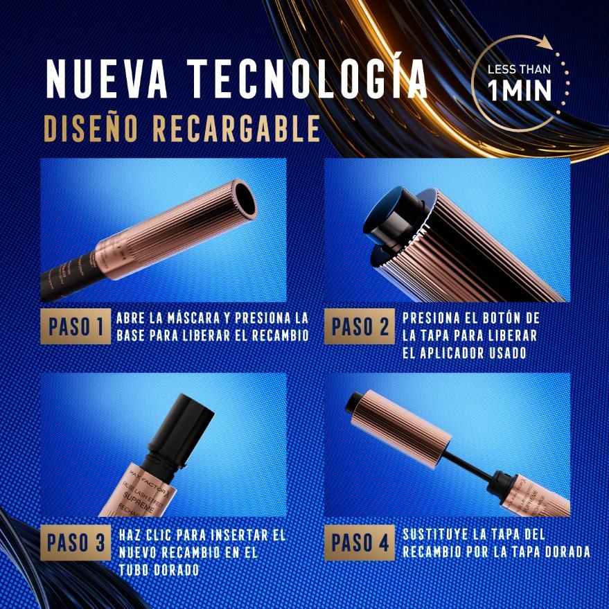 Mascara Supreme s efektom umelých rias Maskary