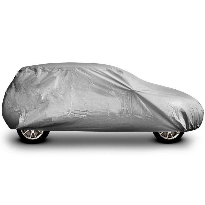 Funda para coche WERKA PRO - Impermeable y resistente a la intemperie, tamaño XXL: 508 x 178 x 119 cm
