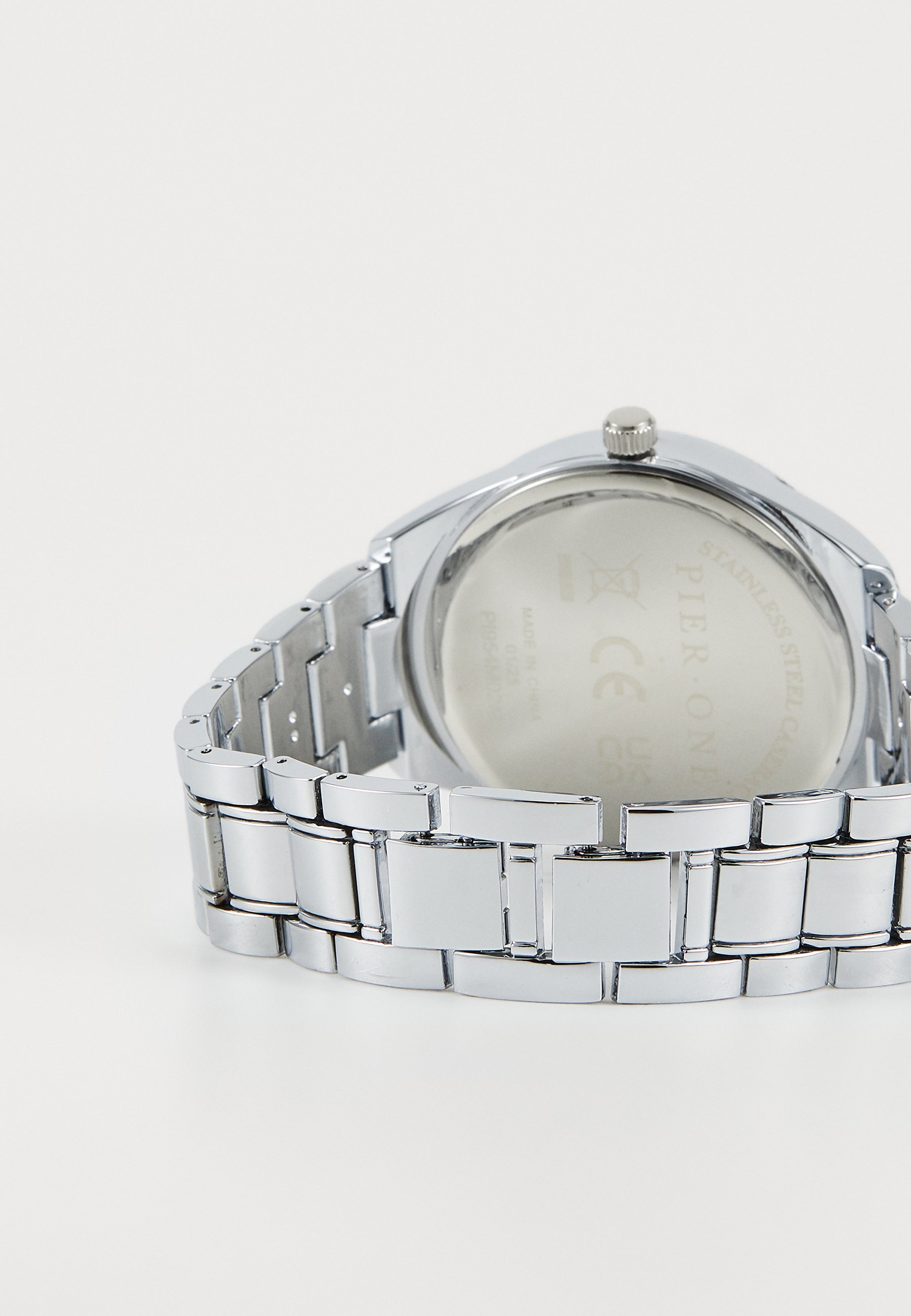 Pier One UNISEX - Horloge - zilverkleurig