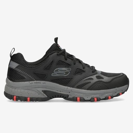  Skechers Trail Hillcrest. Noir/gris anthracite. 237265/bkcc