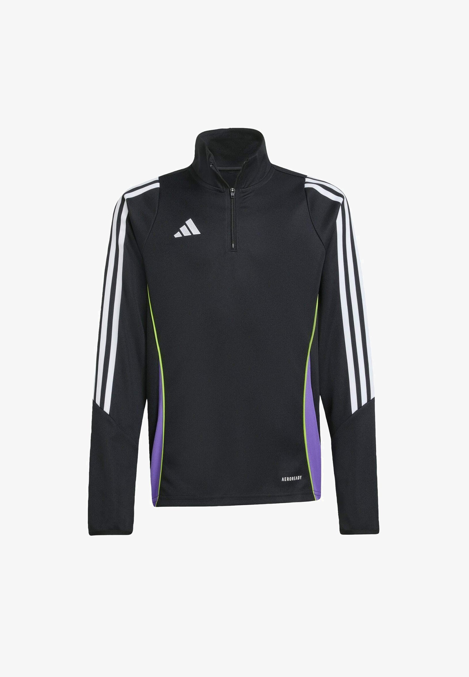 adidas Performance TIRO 24 KIDS - Maglia a maniche lunghe - nero viola rush