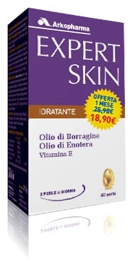 ARKOPHARMA Arkopharma Expert Suplemento alimenticio hidratante para la piel con 60 perlas