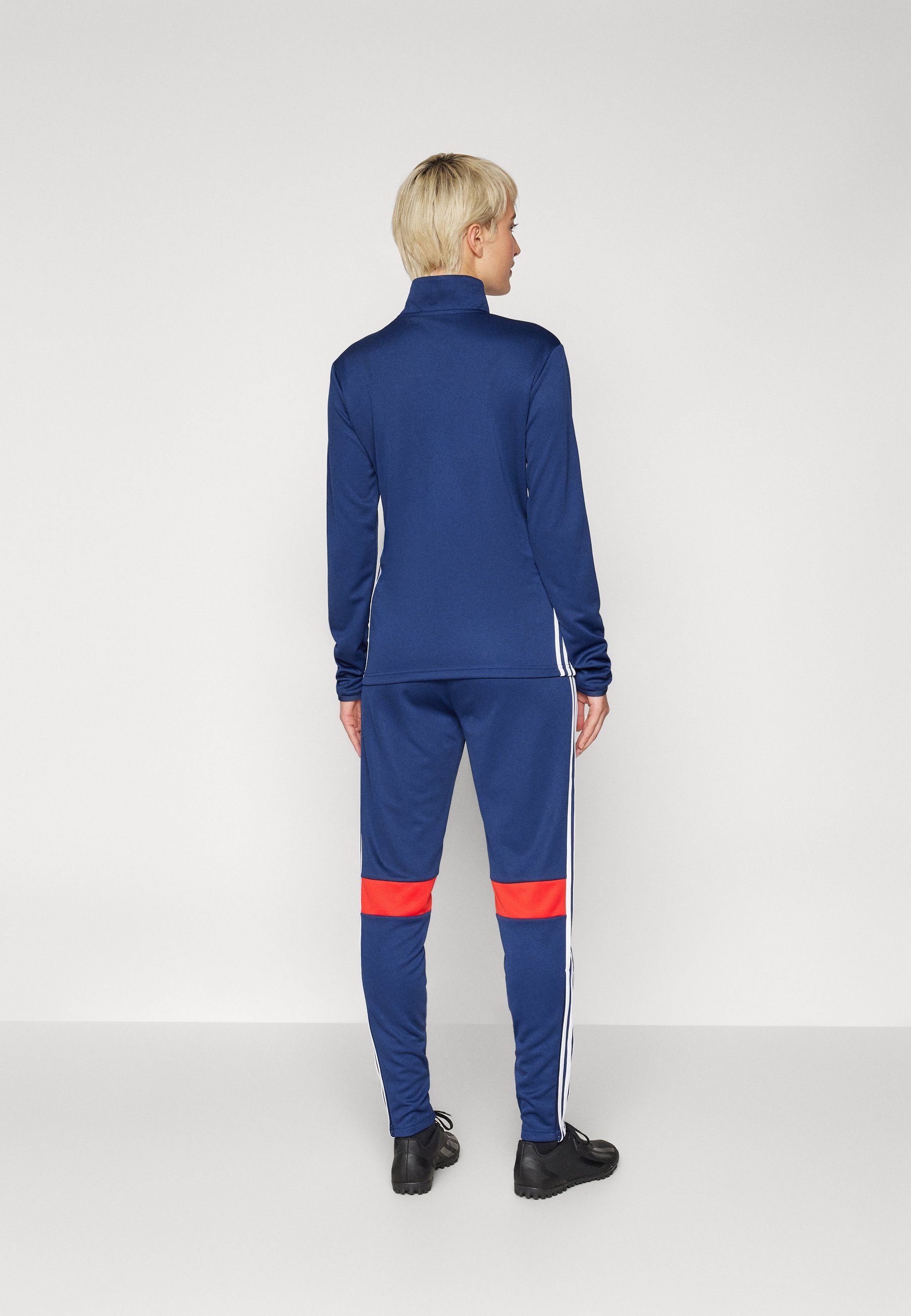 adidas Performance TIRO 25 ESSENTIALS - Trainingsbroek - team marineblauw/rood