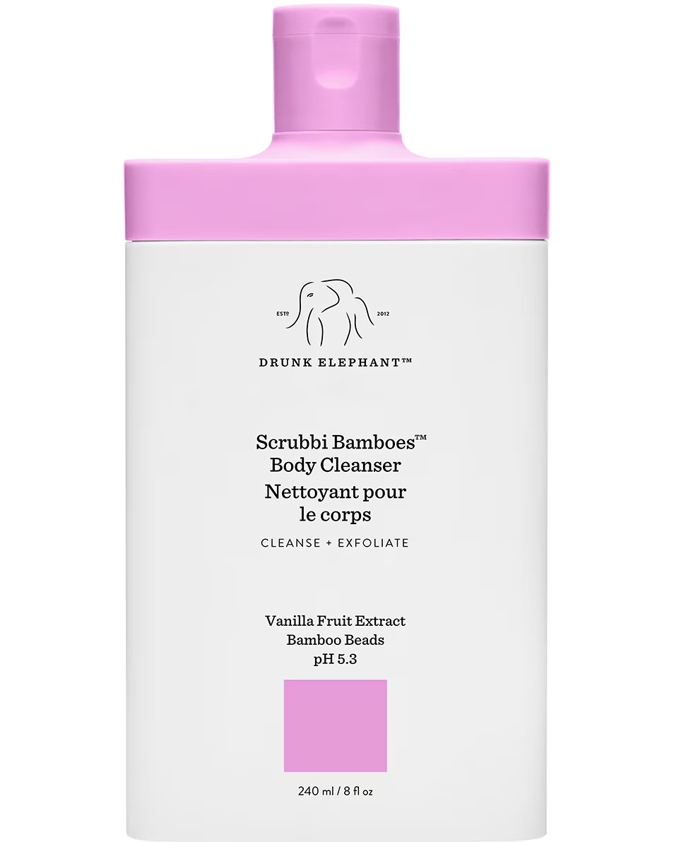 EXFOLIANT PENTRU PĂR ȘI CORP SCRUBBI BAMBOOS™ PENTRU CURĂȚAREA CORPULUI