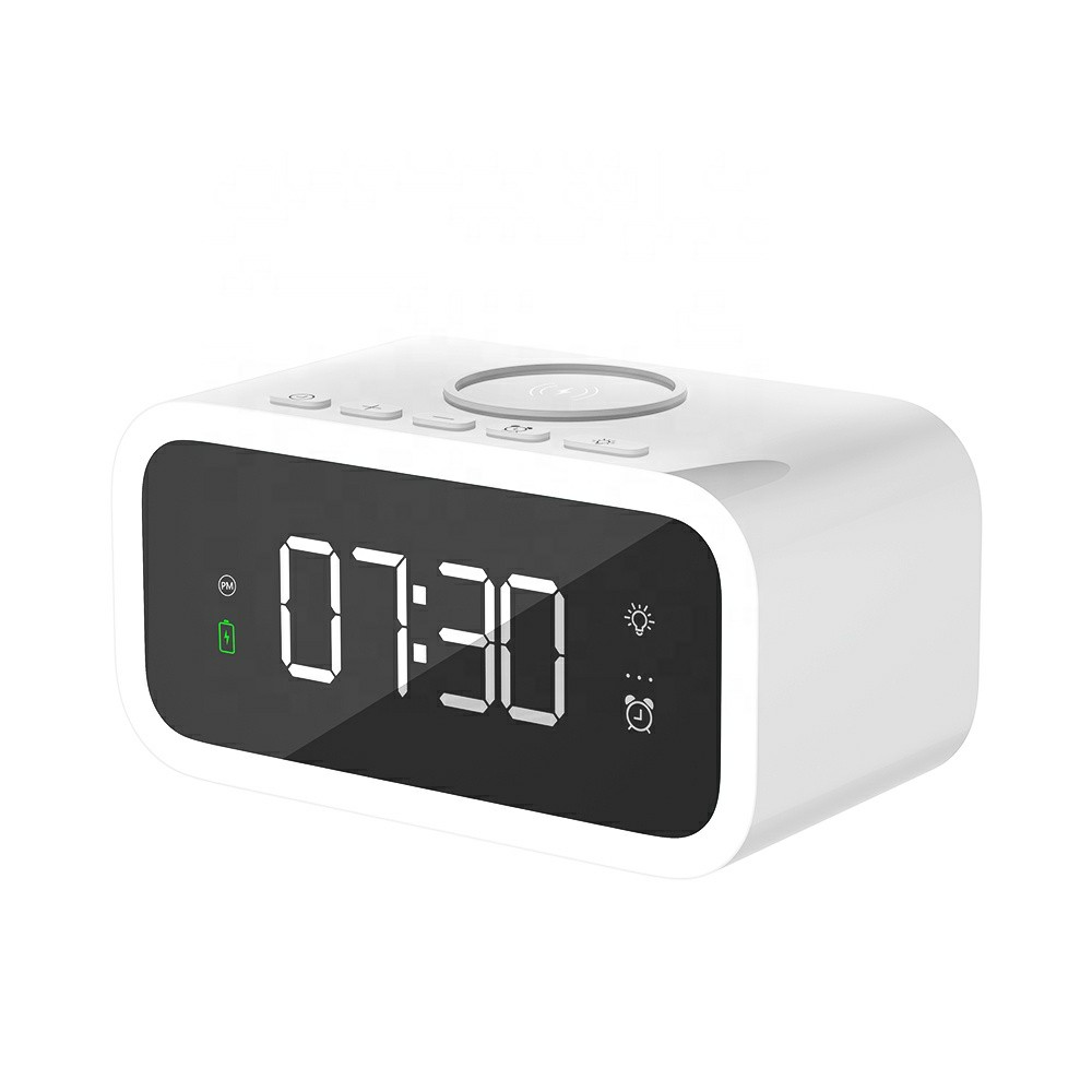 Multifunctional Modern Portable LED Bedside night lamp with wireless charger