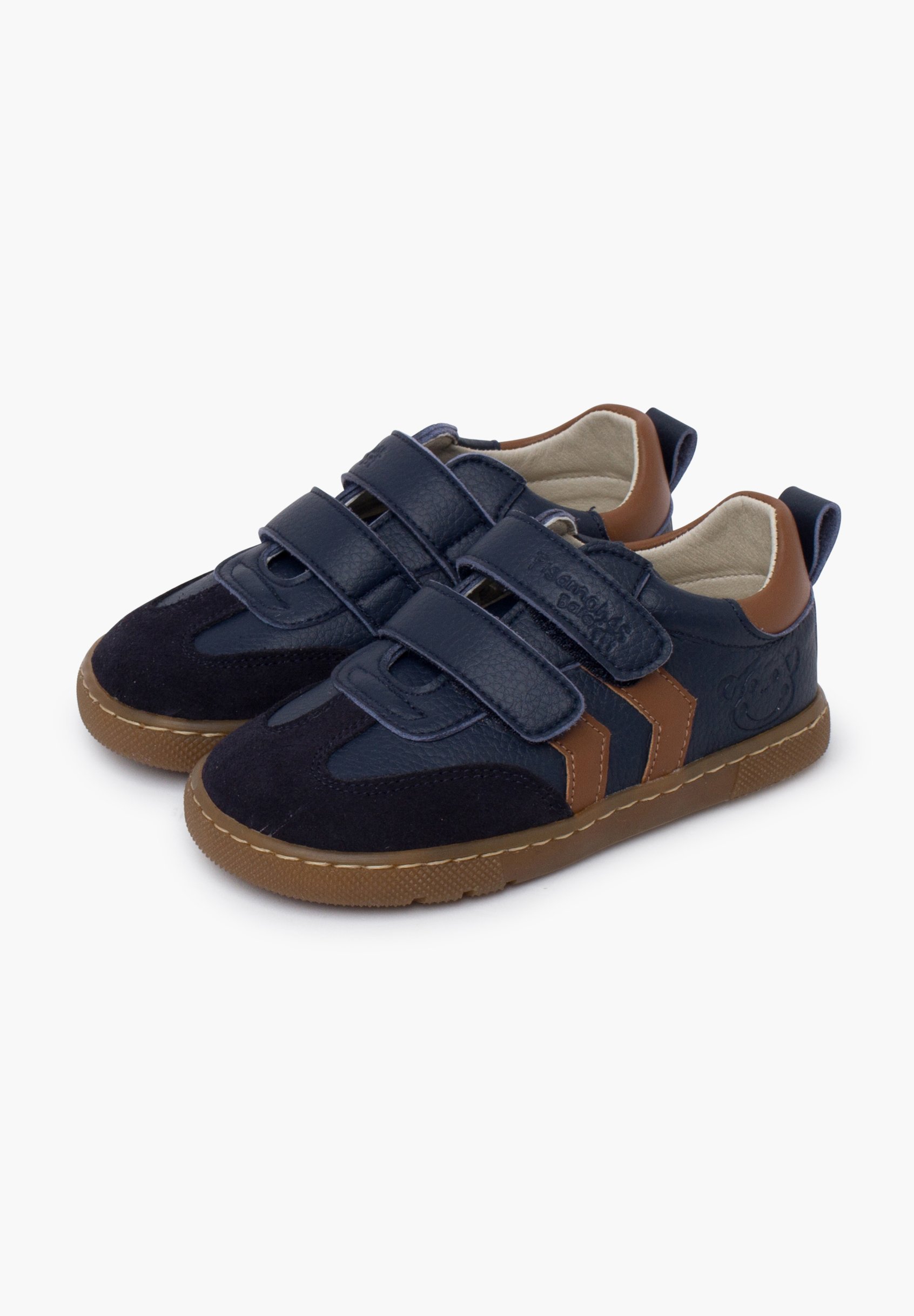 Pisamonas SIDE BANDS - Chaussures bébé - bleu marine