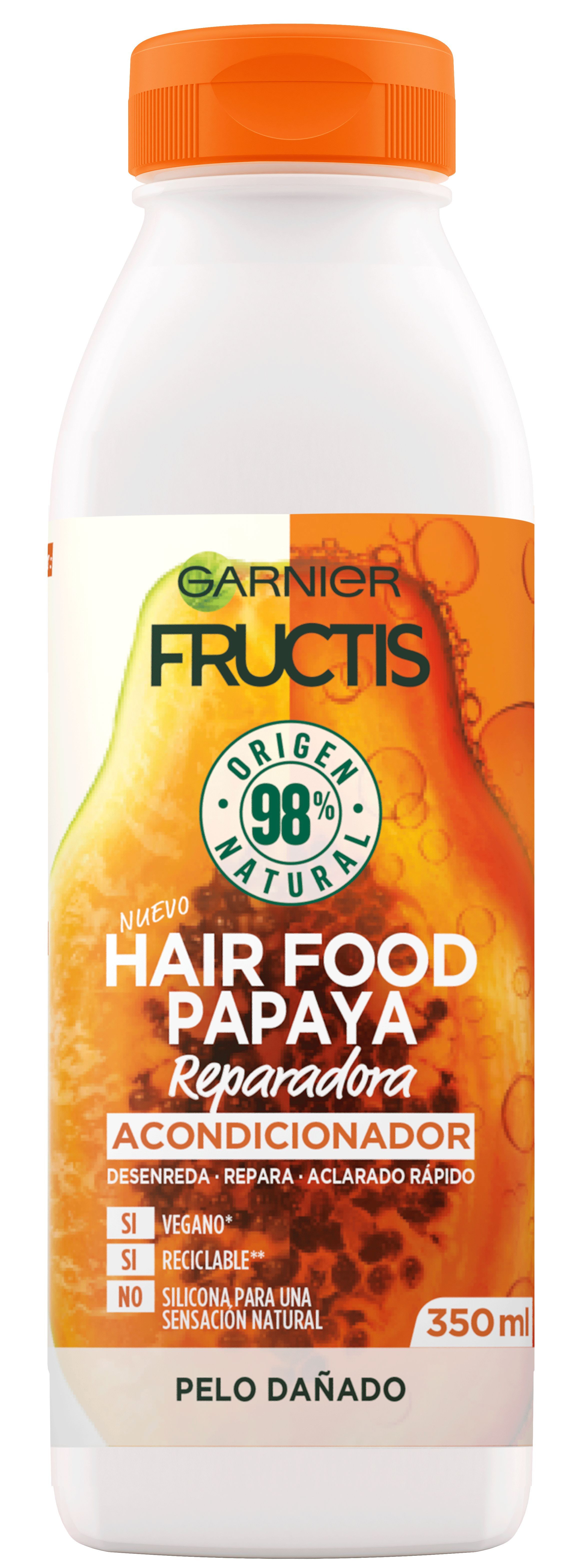 Fructis Hair Food Papaya balzam za obnovo Balzami brez silikona