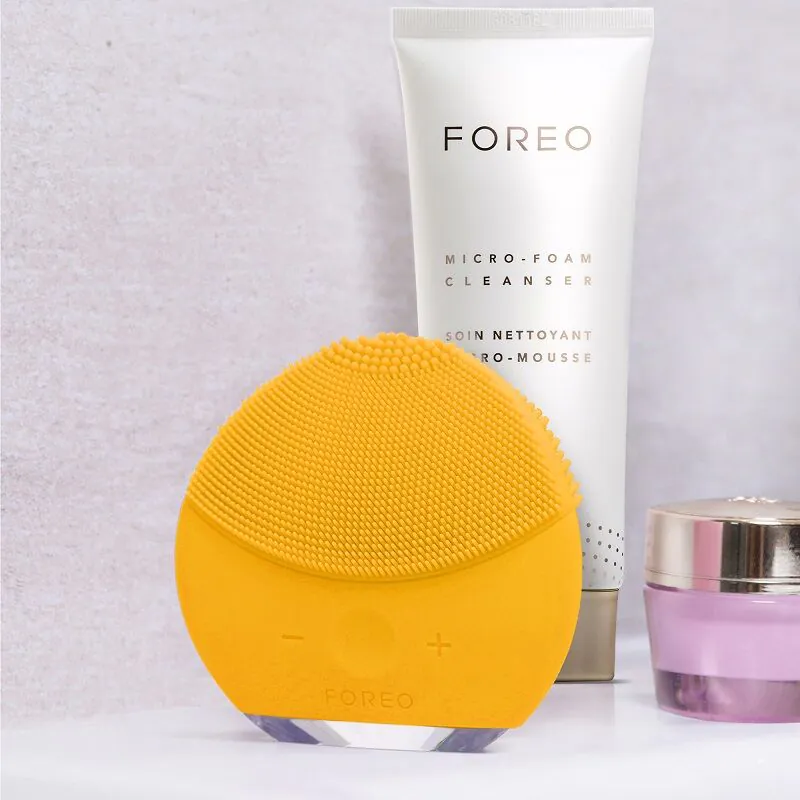 Foreo Luna Mini 2 Szczoteczka soniczna do mycia twarzy, Sunflower Yellow