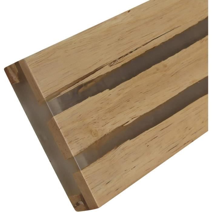 Lámpara de pared LED moderna Homefire - 16W Madera Interior 3000K Blanco cálido Lámpara de pasillo 100cm para sala de estar Dormitorio Escalera