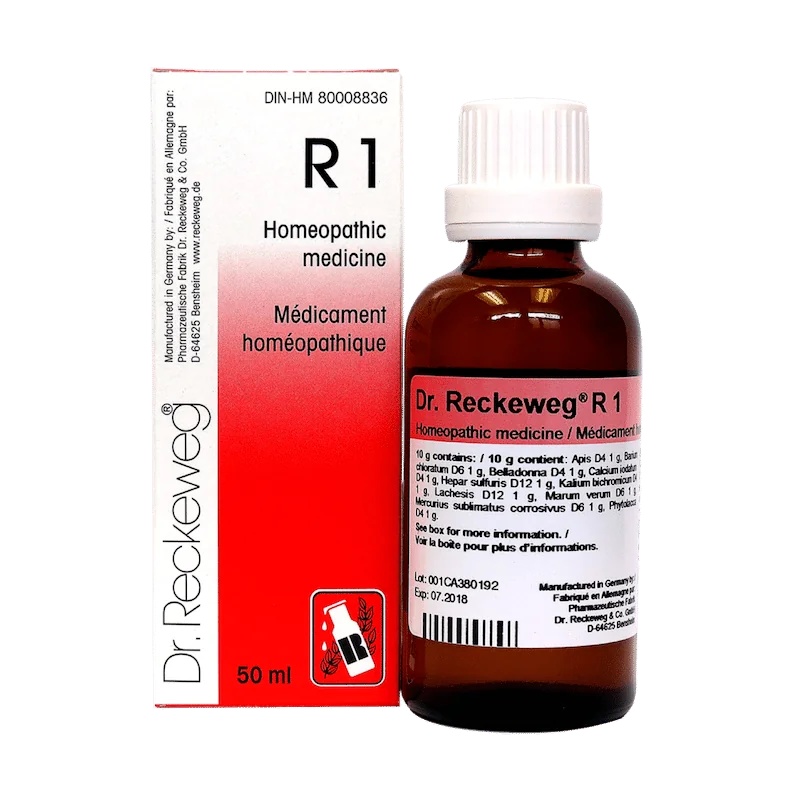 DR.RECKEWEG Dr. Reckeweg R1 druppels 50 ml Homeopathisch geneesmiddel