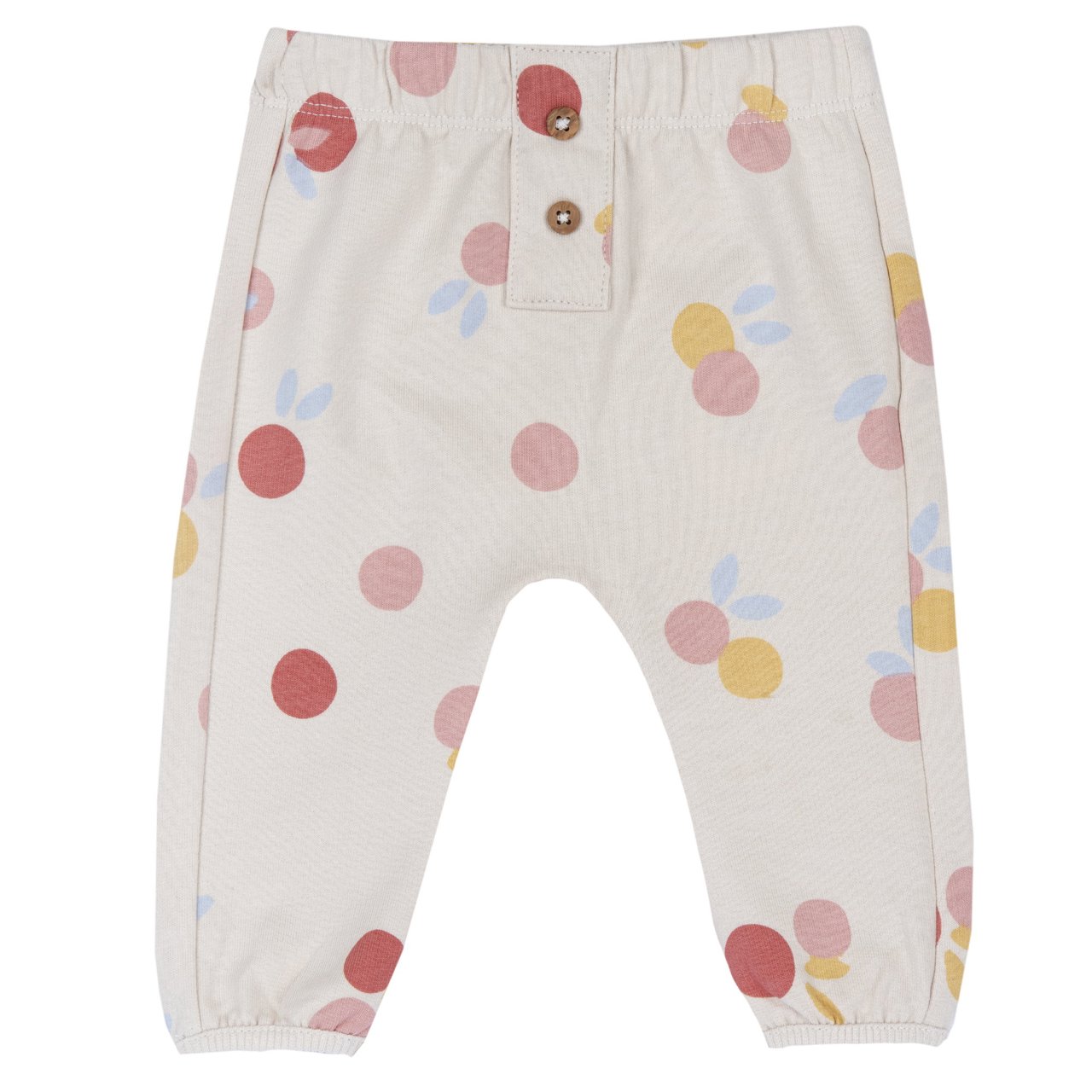 Kleurrijke joggingbroek met stippen
