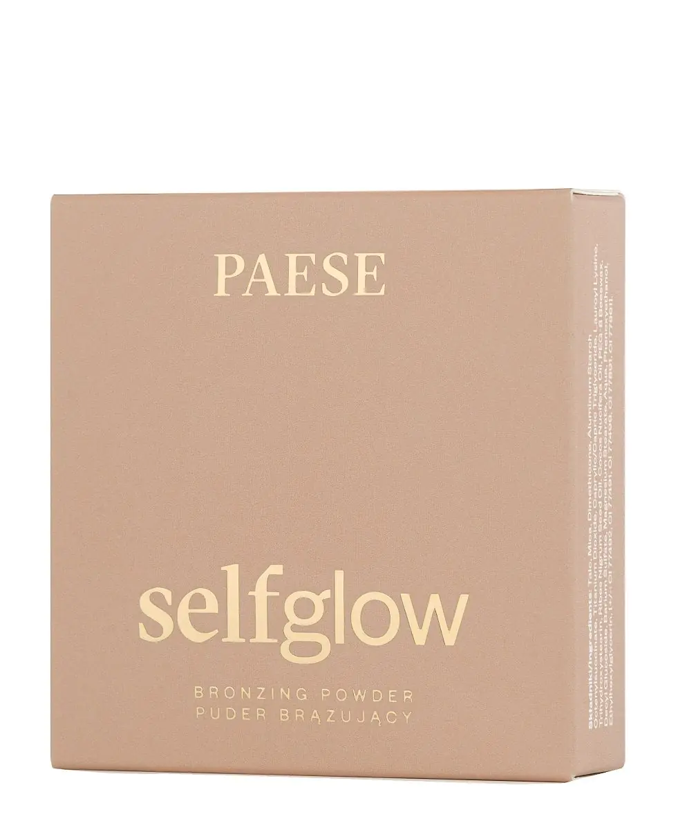 Paese Self Glow Puder brązujący, Light