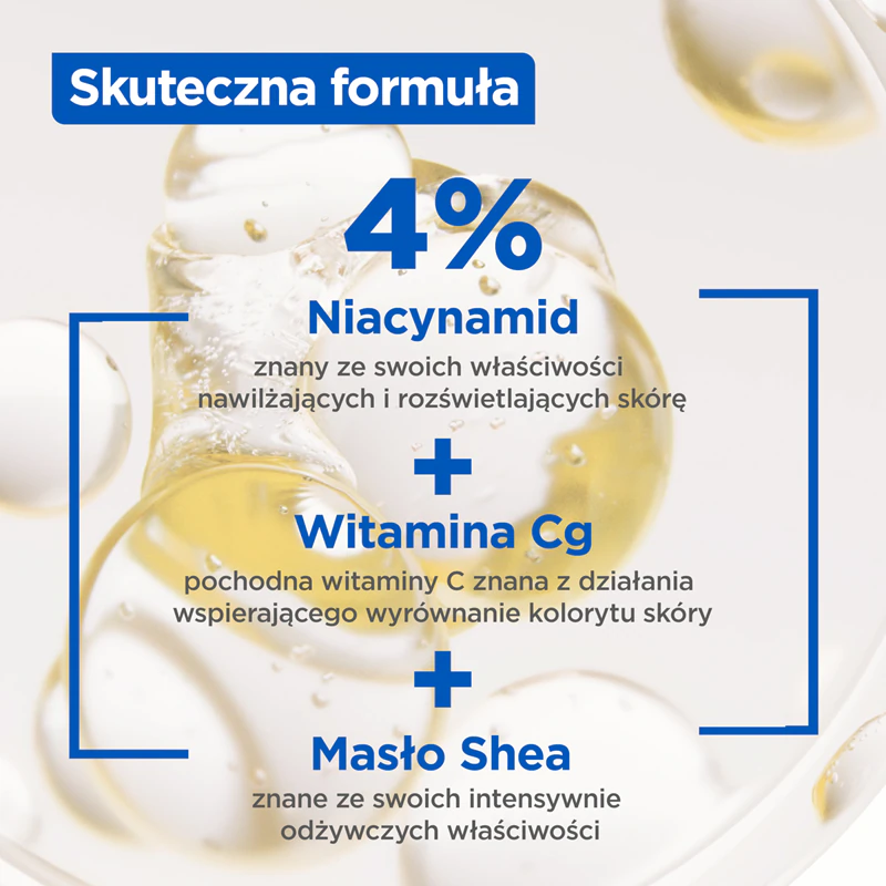 Loção Corporal Iluminadora Mixa Niacinamide Bright, leite hidratante e iluminador com niacinamida.