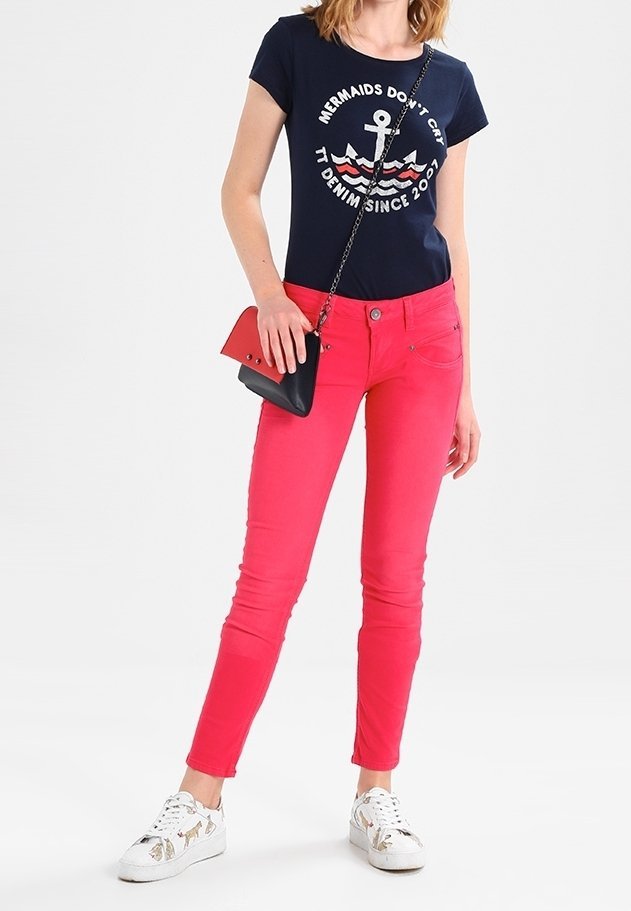 Freeman T. Porter Skinny Fit jeans - roze