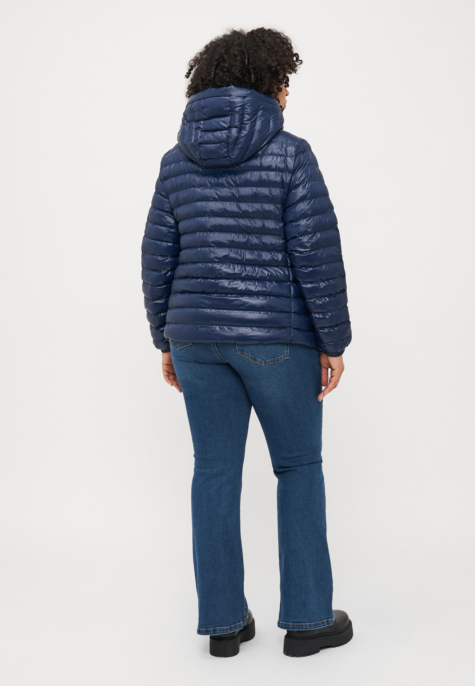Veste Tommy Hilfiger Curve SLIM - Veste légère - Bleu marine foncé