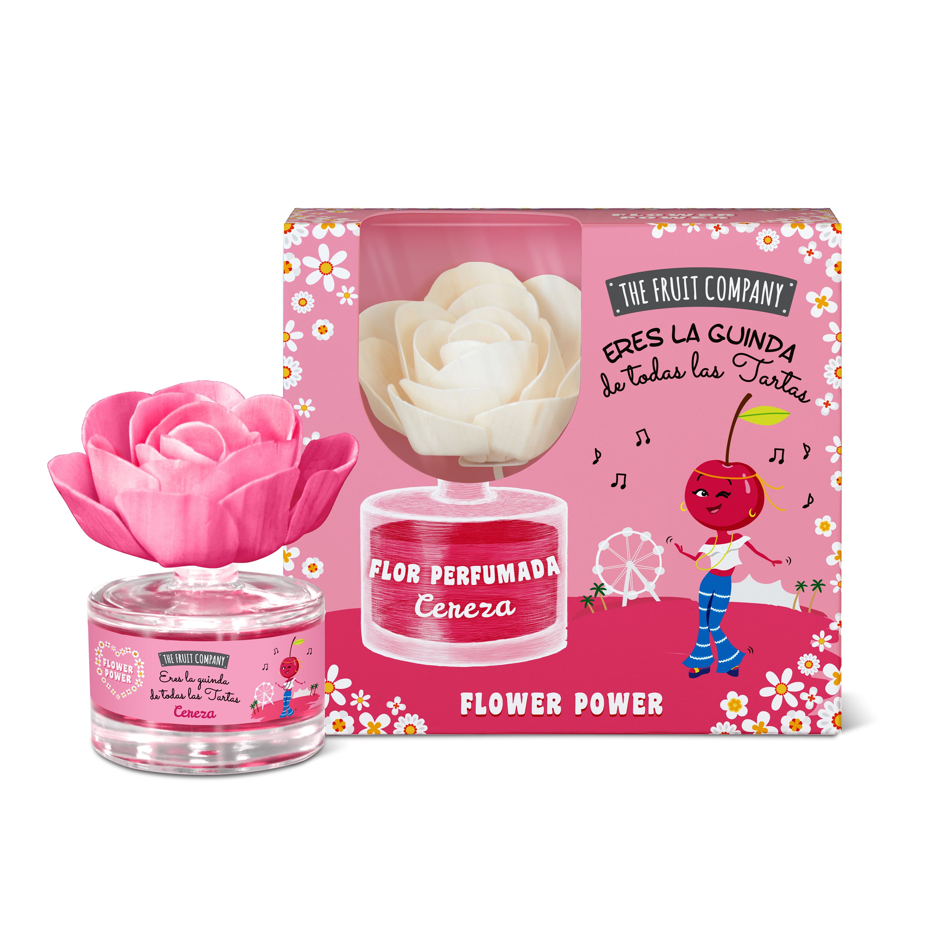 „Flower Power“ vyšnių kvapo gėlė Oro gaivikliai ir žvakės