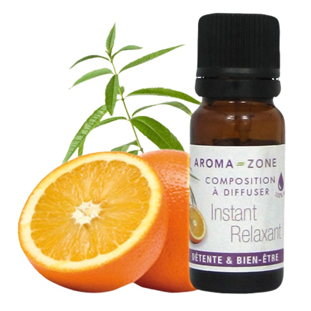 Composizione degli oli essenziali per diffusore Instant Relaxing da 10 ml