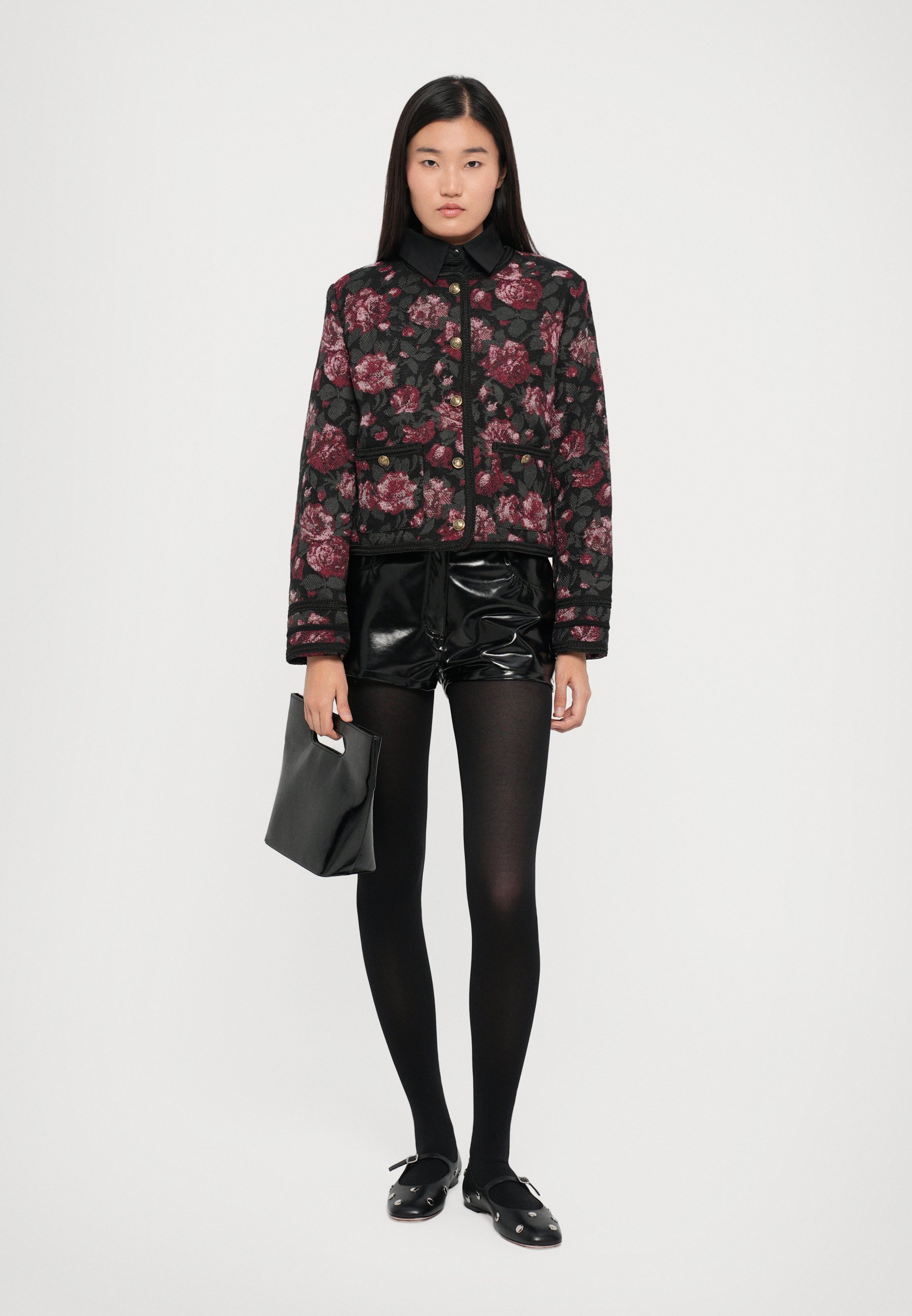 Veste The Kooples Light - noir/rouge