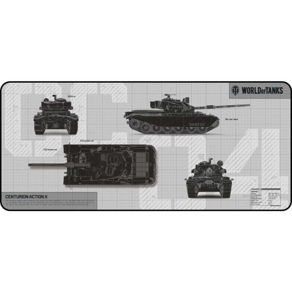 Podkładka Pod Mysz Yenkee World Of Tanks Ypm Wt90 Defender