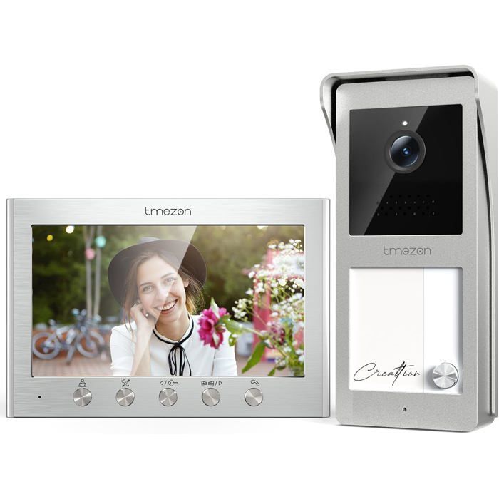 Visiophone filaire 2 fils écran TFT 7