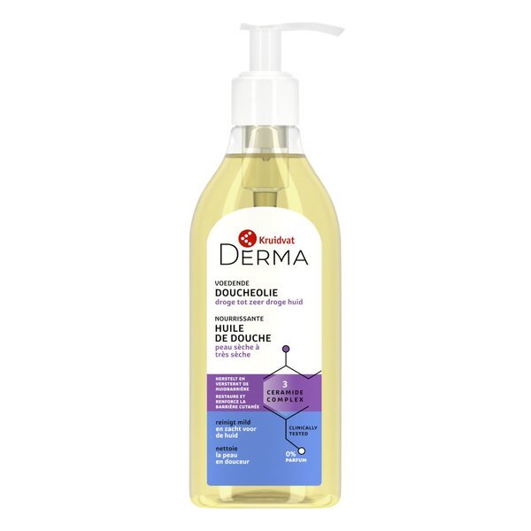 Olje za prhanje Kruidvat Derma<br>250ml - Občutljiva koža