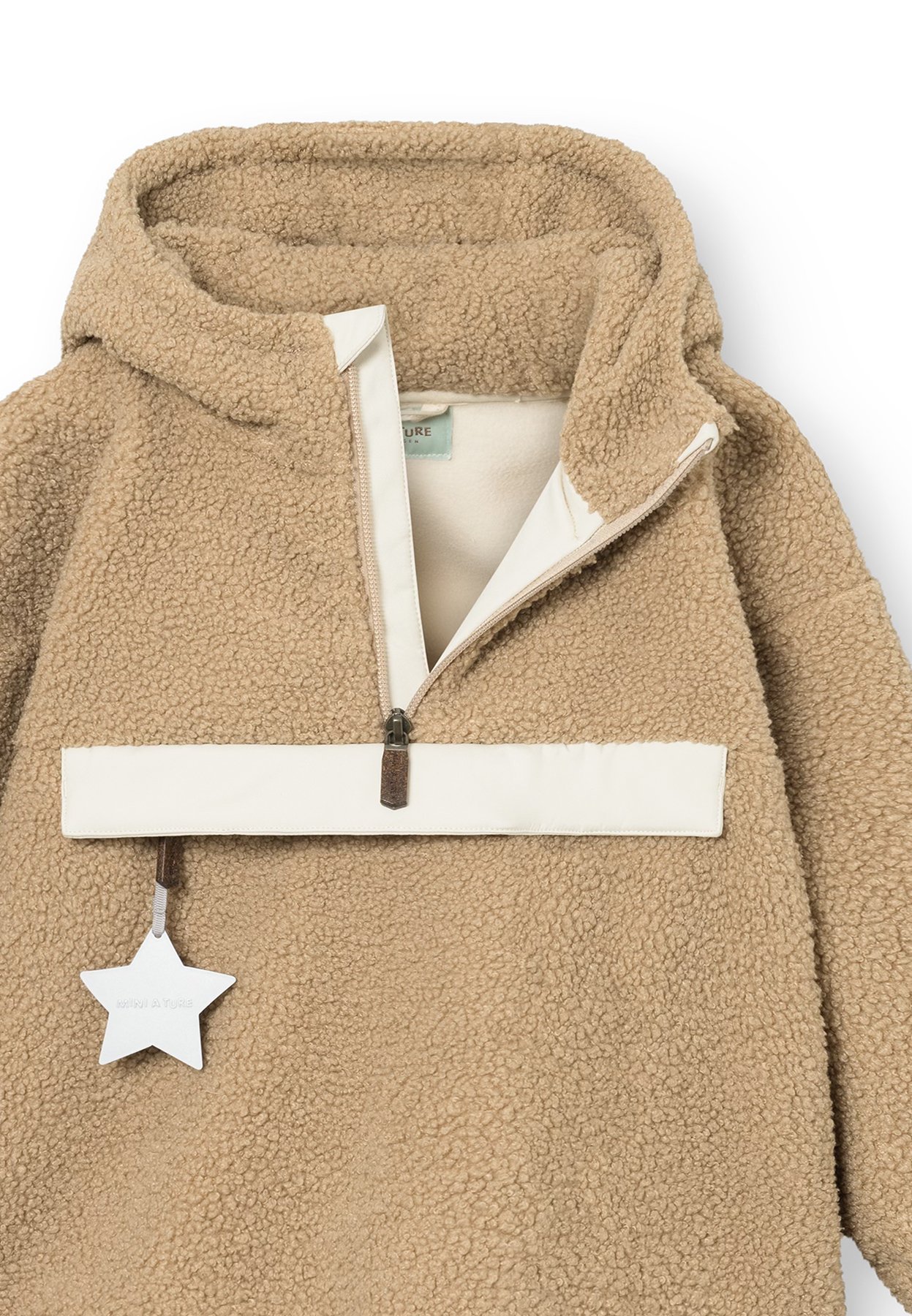 MINI A TURE MATARMAN UNISEX - Hoodie - travertine beige