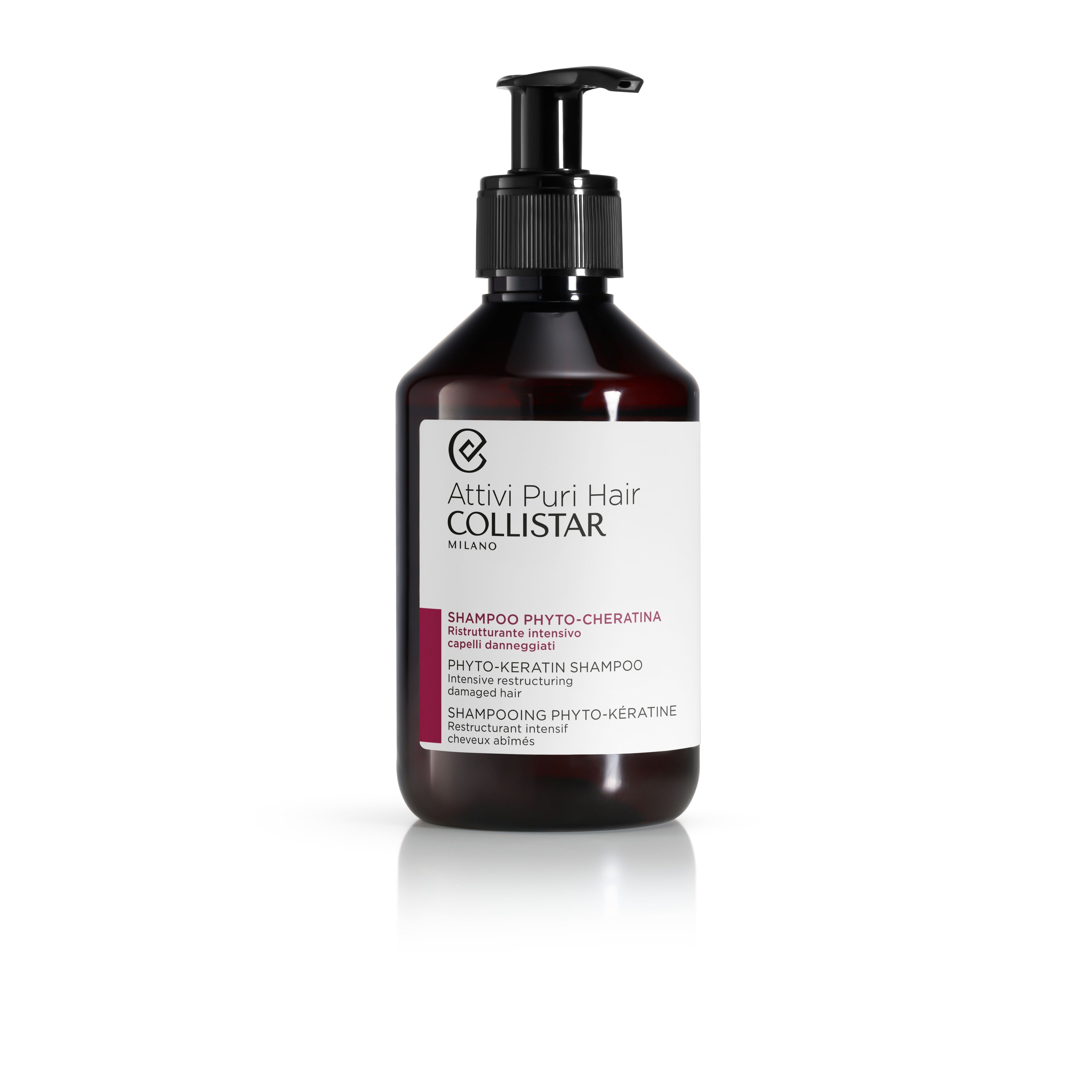 Šampón Attivi Puri Hair Restructuring Phytokeratin Šampóny