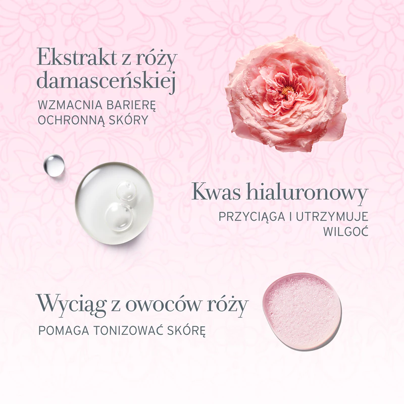 Tônico Facial Hidratante Profundo de Rosas Frescas